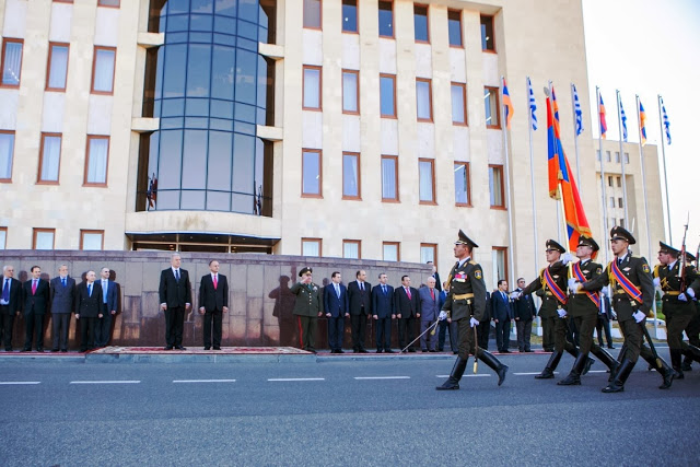 Ολοκλήρωση επίσημης επίσκεψης ΥΕΘΑ Δημήτρη Αβραμόπουλου στην Αρμενία - Φωτογραφία 7