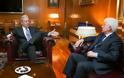 Συνάντηση ΥΕΘΑ Δημήτρη Αβραμόπουλου με το νέο Πρέσβη της Κυπριακής Δημοκρατίας Φαίδωνα Αναστασίου - Φωτογραφία 2