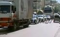 Χάος στην Λαμία από το κλείσιμο της εθνικής οδού. Προσοχή και υπομονή μέχρι αύριο [video]