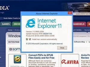 Ενημέρωση Internet Explorer 11 για Windows 8.1 - Φωτογραφία 1