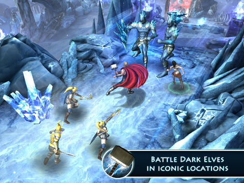 Thor: The Dark World: AppStore game free - Φωτογραφία 3