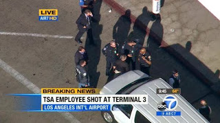 Πυροβολισμοί στο αεροδρόμιο του Λος Άντζελες - Φωτογραφία 1