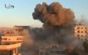 Κυβερνητικά αεροσκάφη βομβάρδισαν θέσεις ανταρτών στη Δαμασκό