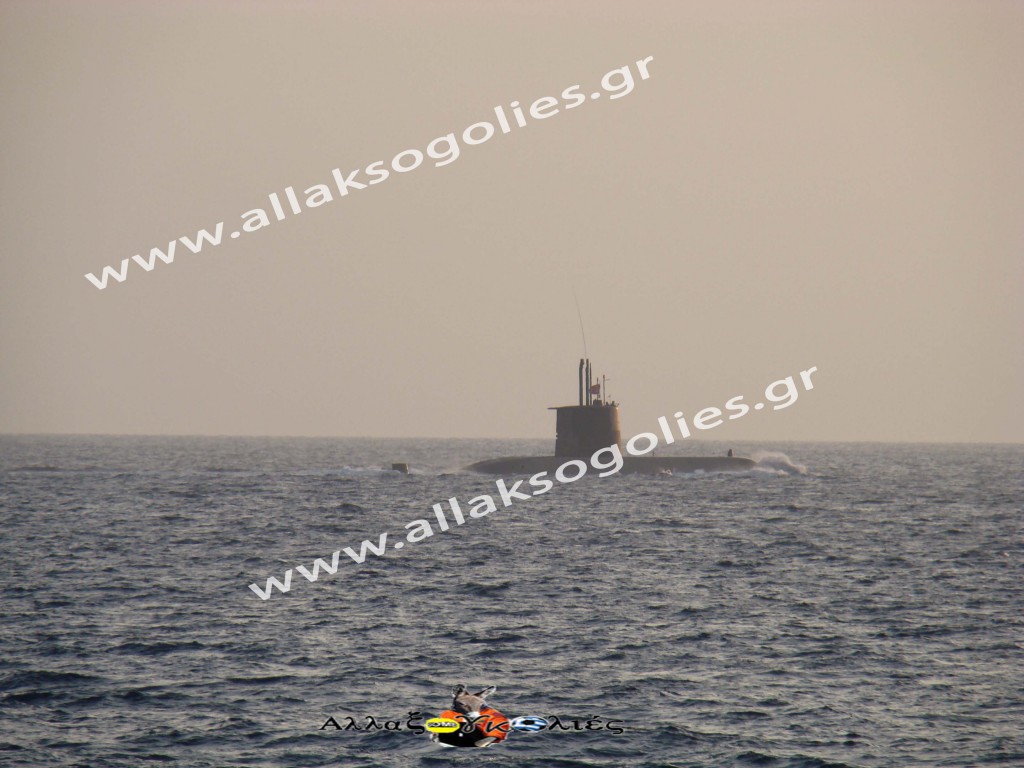 Επίδειξη δύναμης από τούρκικο υποβρύχιο ανοιχτά της Ρόδου (Video + Pics) - Φωτογραφία 3