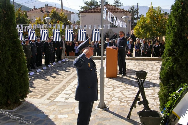 Τελετή στη μνήμη του πρώτου πεσόντα Έλληνα Αεροπόρου Υποσμηναγού Ευάγγελου Γιάνναρη - Φωτογραφία 4