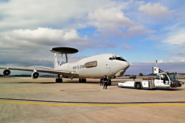 Άφιξη ΝΑΤΟϊκού Αεροσκάφους E-3A AWACS στην 131ΣΜ - Φωτογραφία 2