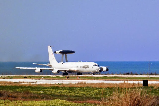 Άφιξη ΝΑΤΟϊκού Αεροσκάφους E-3A AWACS στην 131ΣΜ - Φωτογραφία 3