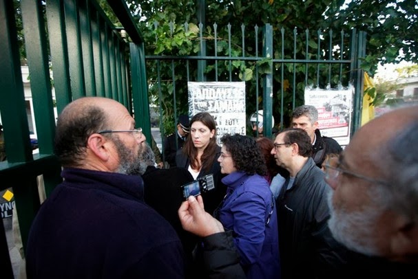 Σήμερα τα ξημερώματα παρουσία εισαγγελέα έγινε είσοδος των ΜΑΤ στη ΕΡΤ - Δείτε καρέ καρέ - Φωτογραφία 14