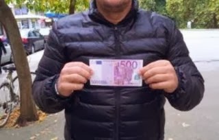Χαμός στα Τρίκαλα με το χαρτονόμισμα των 500 ευρώ! (pics) - Φωτογραφία 1