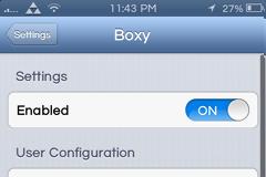 Boxy: Cydia tweak  new