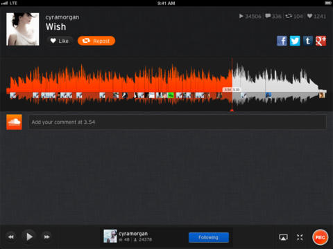 SoundCloud: AppStore free update v 2.7.0 - Φωτογραφία 5