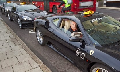 Λονδρέζικα ταξί…Ferrari, Aston Martin και Porsche! - Φωτογραφία 2