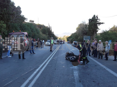 Σοβαρό τροχαίο στην εθνική οδό Χανίων - Ρεθύμνης [Photos] - Φωτογραφία 3