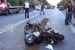 Σοβαρό τροχαίο στην εθνική οδό Χανίων - Ρεθύμνης [Photos]