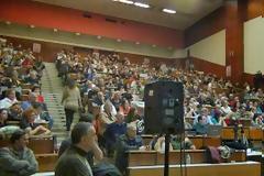 Φωτογραφίες από τη μεγάλη ανοιχτή συζήτηση στο Πολυτεχνείο με θέμα: Στη φασιστική εκτροπή του συνταγματικού τόξου αντιτάσσουμε την ενότητα του λαού