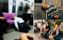 Εξαντλημένοι άνθρωποι που κοιμούνται στα πιο παράξενα μέρη [photos] - Φωτογραφία 5
