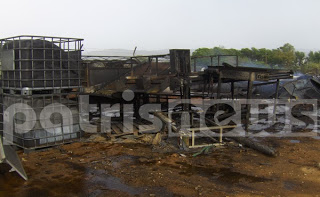 Hλεία: Πυρκαγιά σε συσκευαστήριο στα Δουνέικα! - Φωτογραφία 1