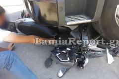 Λαμία: Το ευχαριστώ της Δήμητρας μετά το σοβαρό τροχαίο με το μηχανάκι