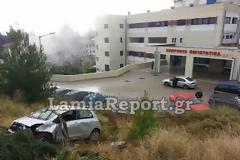 Λαμία: Είχαν άγιο τέσσερις δάσκαλοι το πρωί όταν βρέθηκαν εκτός δρόμου με το αυτοκίνητο