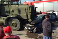 Σύγκρουση στρατιωτικού οχήματος με ΙΧ στη Ρόδο με έναν νεκρό