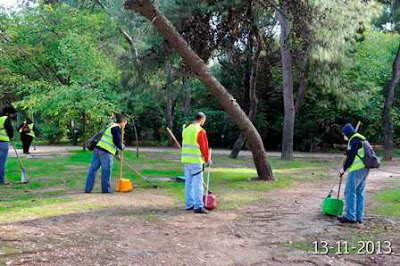 Επιχείρηση Αποκατάστασης Βανδαλισμών στο Πεδίον του Άρεως - Φωτογραφία 2