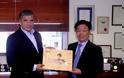 Επαφές του Δημάρχου Αμαρουσίου Γ. Πατούλη, με τον Ακόλουθο Πολιτισμού της Πρεσβείας της Κίνας για την προώθηση της συνεργασίας μεταξύ των δύο χωρών στον τομέα του πολιτισμού - Φωτογραφία 1