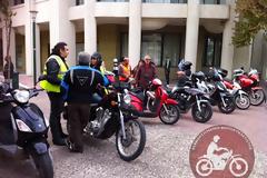 Αγανακτισμένοι Μοτοσυκλετιστές Ελλάδας: Παράδοση ειδών