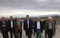 Επιθεώρηση της επανεκκίνησης των εργασιών κατασκευής του οδικού άξονα Αμφίπολης Σερρών από τον περιφερειάρχη κ. Μακεδονίας Απ. Τζιτζικώστα