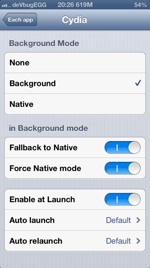 Background Manager: Cydia tweak update v0.9-20 ($0.99) - Φωτογραφία 4