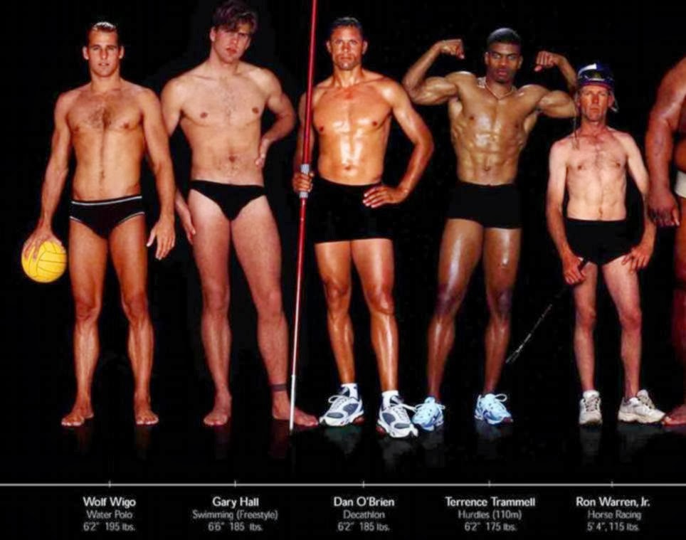 Εκπληκτικό: Πώς αλλάζει το κάθε άθλημα το ανθρώπινο σώμα - Δείτε το πριν και το μετά μέσα από εικόνες - Φωτογραφία 1