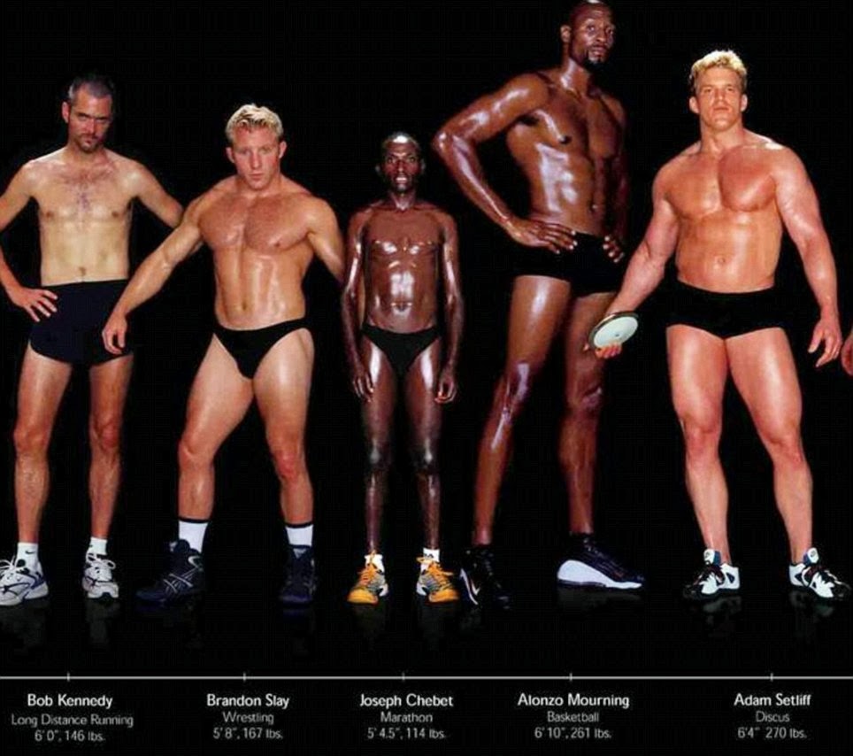 Εκπληκτικό: Πώς αλλάζει το κάθε άθλημα το ανθρώπινο σώμα - Δείτε το πριν και το μετά μέσα από εικόνες - Φωτογραφία 2