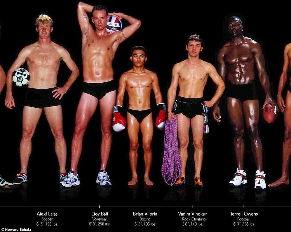 Εκπληκτικό: Πώς αλλάζει το κάθε άθλημα το ανθρώπινο σώμα - Δείτε το πριν και το μετά μέσα από εικόνες - Φωτογραφία 4