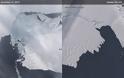 Κίνδυνος-θάνατος για τα πλοία τεράστιο παγόβουνο που αποκολλήθηκε στην Ανταρκτική - Έχει δύο φορές το μέγεθος του Μανχάταν! - Φωτογραφία 4