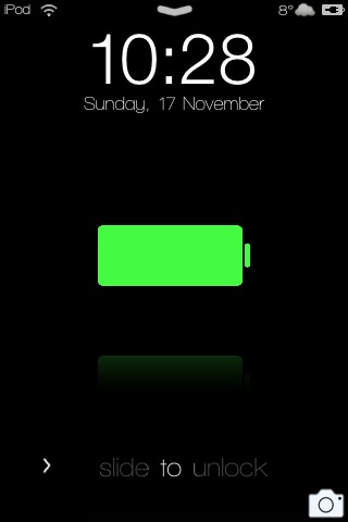 iOS 7 Lockscreen for iOS 3-4: Cydia theme free new - Φωτογραφία 2