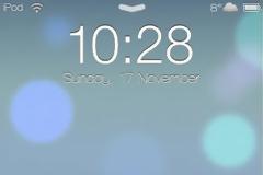 iOS 7 Lockscreen for iOS 3-4: Cydia theme free new