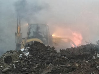 Φωτιά σε χωματερή του Δήμου Τριφυλίας! - Φωτογραφία 1
