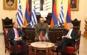 Δηλώσεις Υπουργού Εθνικής Άμυνας Δημήτρη Αβραμόπουλου και Υπουργού Άμυνας Αρμενίας Seyran Ohanyan μετά τη συνάντησή τους στο Υπουργείο Εθνικής Άμυνας - Φωτογραφία 6