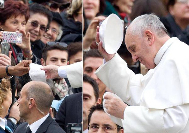 Ο πάπας Φραγκίσκος αγκάλιασε έναν άνδρα χωρίς πρόσωπο (Προσοχή σκληρές εικόνες) - Φωτογραφία 5