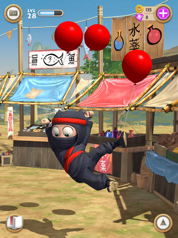 Clumsy Ninja: AppStore game new free - Φωτογραφία 4