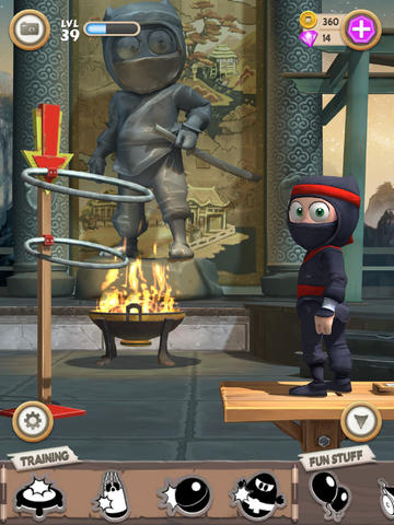 Clumsy Ninja: AppStore game new free - Φωτογραφία 6