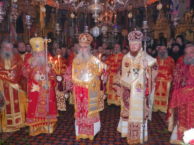 3886 - Λαμπρός  ο  εορτασμός των  Παμμεγίστων  Ταξιαρχών στην  εορτάζουσα Ιερά  Μονή  Δοχειαρίου Αγίου  Όρους - Φωτογραφία 10