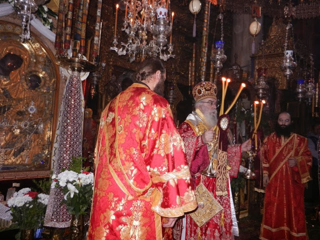 3886 - Λαμπρός  ο  εορτασμός των  Παμμεγίστων  Ταξιαρχών στην  εορτάζουσα Ιερά  Μονή  Δοχειαρίου Αγίου  Όρους - Φωτογραφία 11