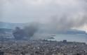 Πάτρα: Πυρκαγιά σε αποθήκη-γκαραζ στην οδό Ιτεών
