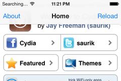 Ο Cydia λειτούργησε κανονικά στο ios 7