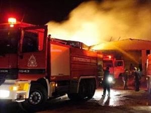 Κρήτη: Εμπρηστικές ενέργειες άναψαν φωτιά στην Πυροσβεστική - Φωτογραφία 1