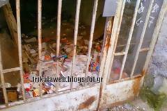 Τι βρωμιά απο σκουπίδια στα Τρίκαλα