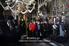 3905 - Κατανυκτική αγρυπνία στην Ι.Μ. Βατοπαιδίου
