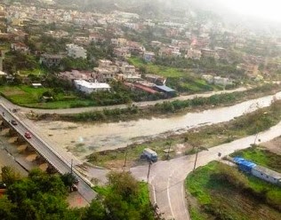 Βιβλική καταστροφή προδίδουν οι αεροφωτογραφίες πάνω από το «δολοφονικό» ποτάμι της Κρεμαστής στη Ρόδο - Φωτογραφία 1