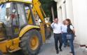 Ηράκλειο - Κατεδάφιση αυθαιρέτων κτισμάτων στην οδό Σωπασή και 62 Μαρτύρων