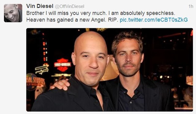 To συγκλονιστικό μήνυμα του Vin Diesel για τον Paul Walker:«Αδελφέ, θα μου λείψεις πολύ» - Φωτογραφία 2